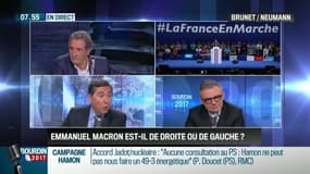 Brunet & Neumann : Emmanuel Macron est-il de gauche ou de droite ? - 24/02