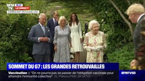 La reine Elisabeth II arrive au sommet du G7