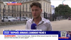  "Je ne m'attendais pas à ce niveau de déversement de haine": Raphaël Arnault, porte-parole de la Jeune Garde antifasciste, réagit aux réactions provoquées par son investiture dans le Vaucluse