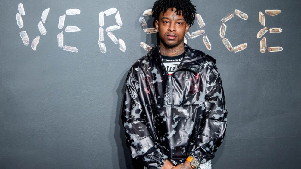 Le rappeur 21 Savage Le rappeur 21 Savage
