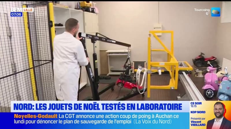 Villeneuve-d'Ascq: un laboratoire teste la dangerosité des jouets