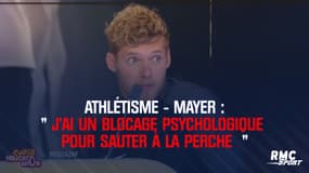 Athlétisme-Mayer : "Je n'arrive plus à sauter à la perche"