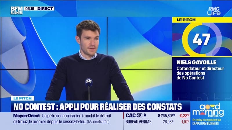 Le Pitch : No Contest, appli pour réaliser des constats - 10/04
