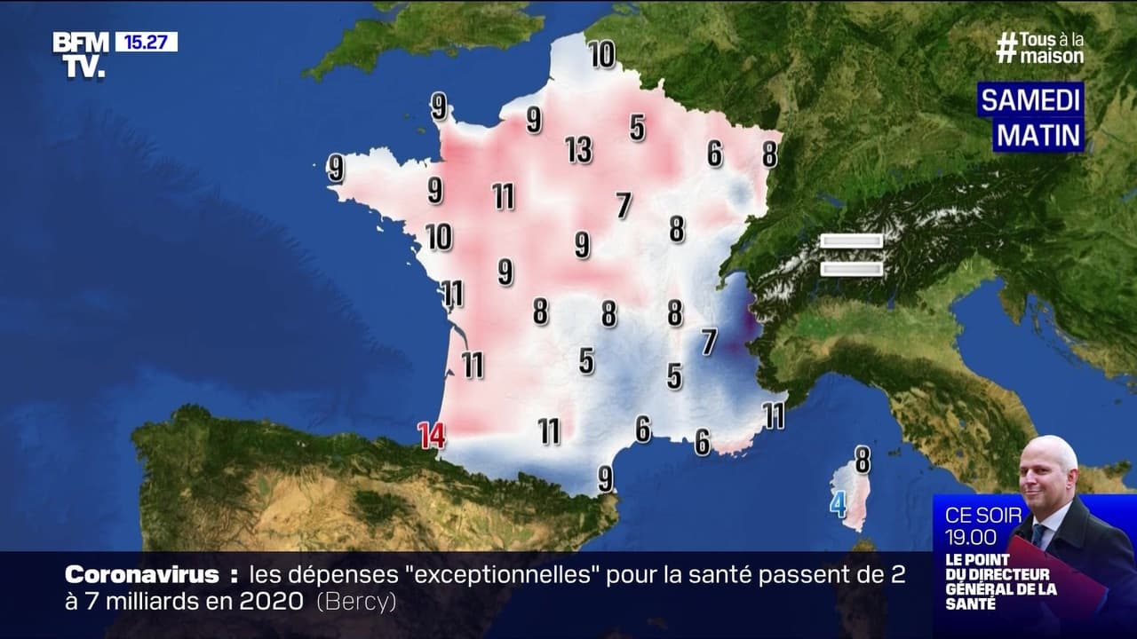 La Chaine Meteo La Faute Sur Mer La météo pour ce samedi 11 avril 2020