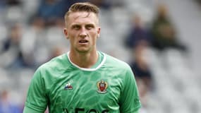 Marcin Bulka, gardien de Nice, le 5 août 2023