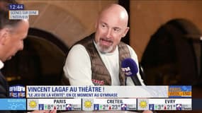 Scènes sur Seine : L'interview de Vincent Lagaf à l'affiche de "Le Jeu de la vérité" au théâtre du Gymnase