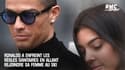 Coronavirus : Ronaldo a enfreint les règles sanitaires en rejoignant sa femme au ski