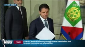 En Italie, quels sont les scénarios possibles après la fin du gouvernement de coalition?