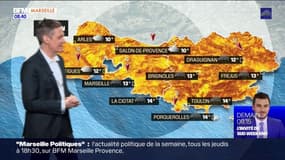 Météo Provence: un ciel nuageux et pluvieux ce samedi, jusqu'à 20°C attendus à Marseille et 19°C à Fréjus