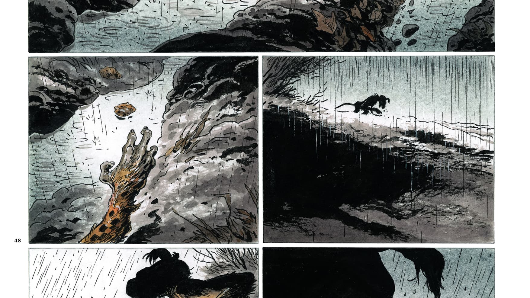 Le Marsupilami réaliste du dessinateur Frank Pé