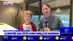 Alsace: la rentrée scolaire aux côtés d'une famille de Haguenau