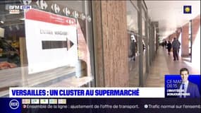 Versailles: un cluster dans un supermarché