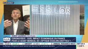 Hubert Sagnières (Essilor) : Coronavirus, quel impact économique en France pour le géant mondial de l'optique Essilorluxotica - 27/03