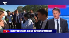 Story 4 : La cohue autour d'Emmanuel Macron dans les quartiers nord de Marseille - 01/09