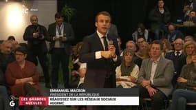 A la Une des GG : Face aux Français, Macron a-t-il été bon ? - 25/01