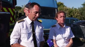 Jean-Marie Girier, préfet de la Vienne: "Nous avons décidé de maintenir à distance, après sommation bien évidemment, en lançant trois grenades lacrymogènes et il se trouve qu'un feu de chaume s'est déclenché"