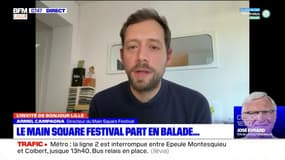 Le directeur du Main Square propose un festival qui "se délocalise et part en balade"