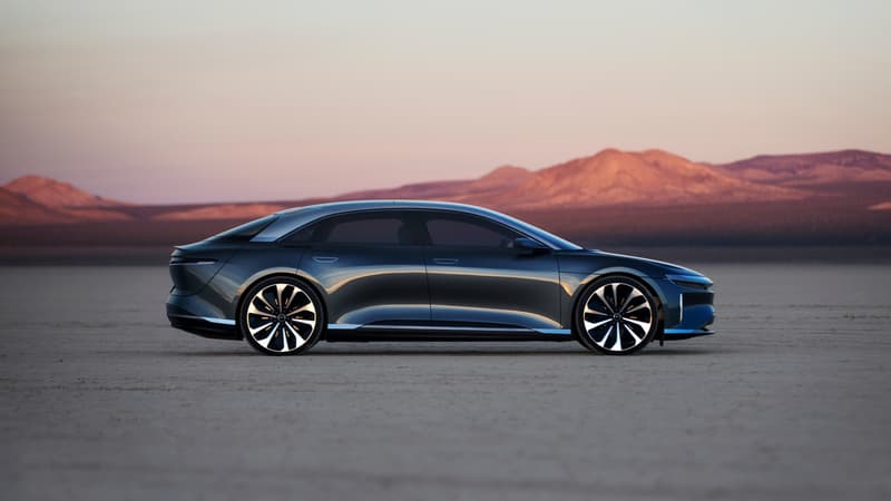 La voiture électrique de Lucid Motors pourrait offrir une autonomie de plus de 800 kilomètres.