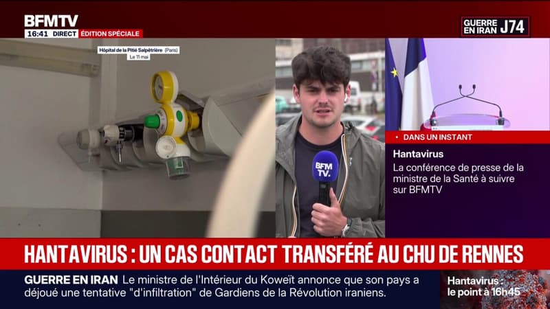 Hantavirus: un cas contact a été transféré au CHU de Rennes