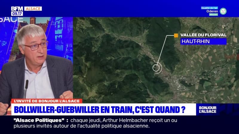 Alsace: Bollwiller-Guebwiller en train, c'est pour quand?