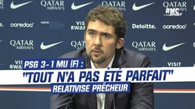PSG 3-1 Manchester Utd (F) : "Tout n'a pas été parfait" relativise Prêcheur