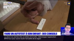 Covid-19: les bons gestes à adopter pour faire un autotest à son enfant