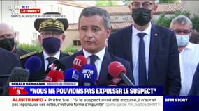 Gérald Darmanin: "Le moment ne doit pas être à la polémique mais aux condoléances"