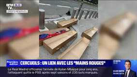 Cercueils déposés près de la tour Eiffel: un lien direct établi avec l'affaire des "mains rouges" taguées sur le mémorial de la Shoah