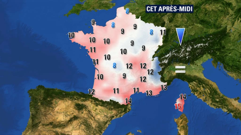 Très relative fraîcheur mercredi. Très relative fraîcheur mercredi.