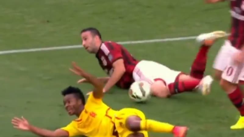 Adil Rami - Raheem Sterling