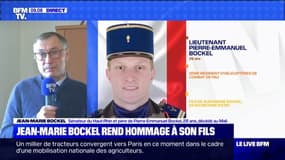 "Nous sommes infiniment tristes" et en même temps "très fiers de notre fils", Jean-Marie Bockel, sénateur et père d'un militaire tué au Mali témoigne