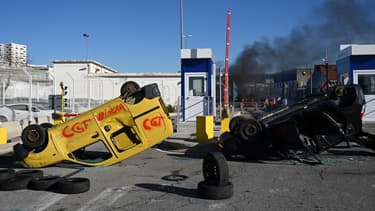 L'activité des containers sur le port de Marseille a été ralentie de 20% en moyenne, a notamment relevé la CCI de Marseille.