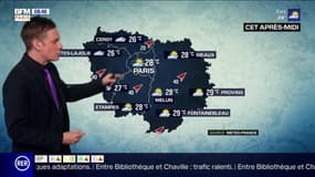 Météo Paris-Ile de France du 25 juillet: Nuages et pluie dans l'après-midi
