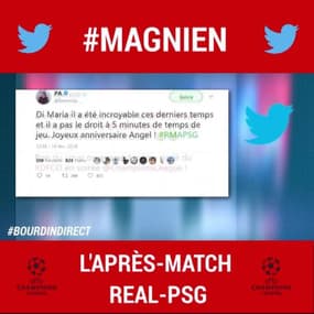 #Magnien: l'après-match Real-PSG