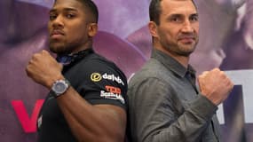 Anthony Joshua et Wladimir Klitschko 
