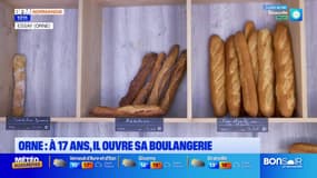 Orne: à seulement 17 ans, il ouvre sa boulangerie à Essay