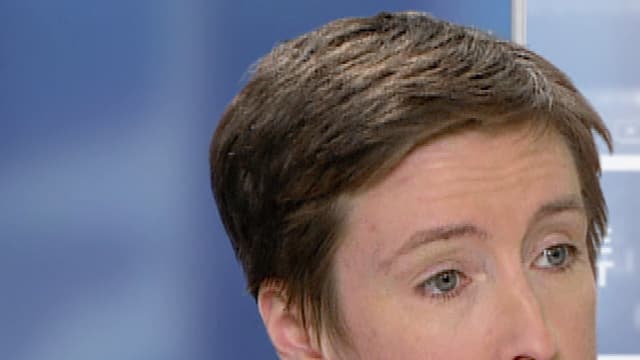 La militante Caroline de Hass sur le plateau de BFMTV lundi 29 février 2016. - Capture d'écran BFMTV