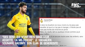 "Des gens qui n'ont rien dans leur assiette, ça me touche", le Sochalien Soumaré raconte son élan de générosité
