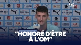 "Je suis heureux et honoré de jouer pour l'OM" se réjouit Pavard