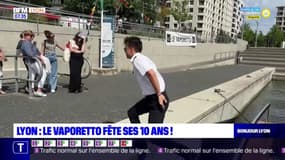 Lyon: le Vaporetto fête ses 10 ans