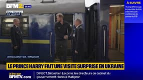 Le Prince Harry en visite surprise en Ukraine