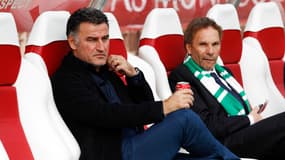 Christophe Galtier et Roland Romeyer