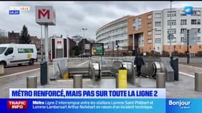 Mel: la fréquence renforcée sur la ligne 2 du métro mais que sur certaines stations