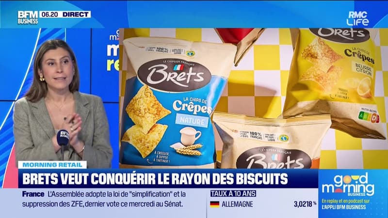 Morning Retail : Brets veut conquérir le rayon des biscuits, par Eva Jacquot - 15/04
