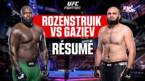 Résumé UFC : Rozenstruik détruit Gaziev, l'épilogue du combat est très surprenant