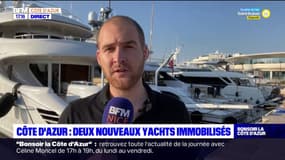 Côte d'Azur: deux nouveaux yachts appartenant à des oligarques russes immobilisés