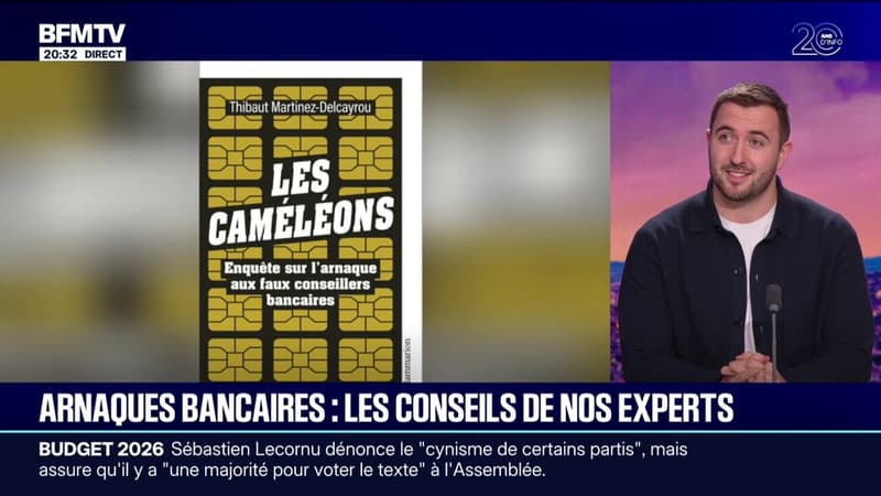 Arnaques bancaires: Thibaut Martinez-Delcayrou, journaliste, a été arnaqué par un faux conseiller bancaire, il témoigne sur BFMTV