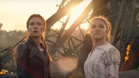 Scarlett Johansson et Florence Pugh dans "Black Widow"