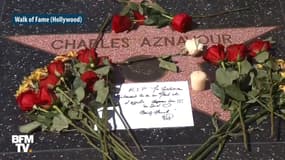D’Hollywood à Erevan, les fans se recueillent pour Charles Aznavour