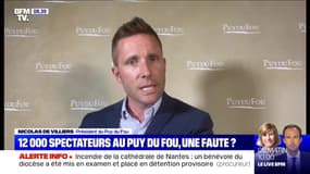 Polémique au Puy du Fou: le président du parc s'engage "à ce que la tribune accueille 5.000 personnes" dès vendredi prochain